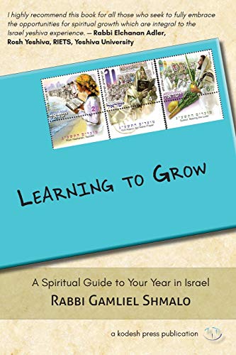 [9780997820522] Learning to Grow: A Spiritual Guide to Your Year in Israel