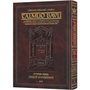[9781422620939] Edmond J. Safra- French Ed Talmud- Sanhedrin Vol 2 (42b-84a)