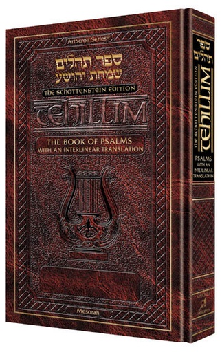 [9781578195596] Tehillim - Psalms | Pocket | Hardcover | Interlinear Translation