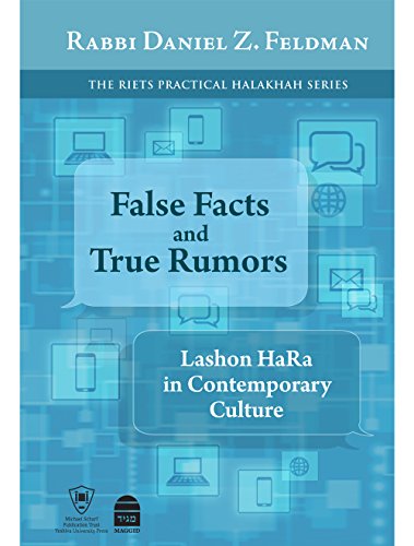 [9781592644414] False Facts and True Rumors: Lashon HaRa in Contemporary Culture