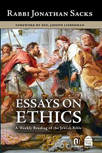 [9781592644490] Essays on Ethics: A Weekly Reading of the Jewish Bible