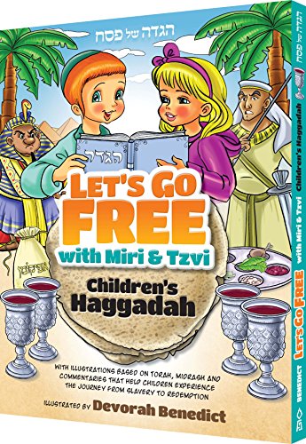 [9781598261479] Let's Go Free with Miri & Tzvi, Children's Haggadah