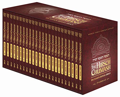 [9781680251203] Hirsch Chumash, Compact Edition, 24 Volumes
