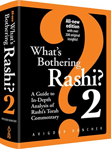 [9781680253375] What's Bothering Rashi 2, New Edition: A Guide to In-Depth Analysis of Rashi's Torah Commentary