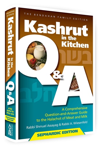 [9781680253665] Kashrut in the Kitchen - Sephardic Edition:A Comprehensive Question-and-Answer Guide to the Halachot of Meat and Milk