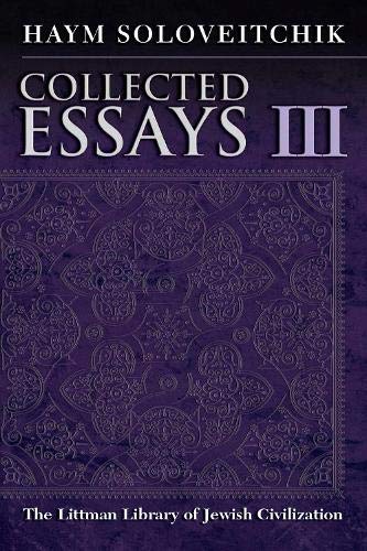 [9781904113997] Collected Essays: Volume III | Jewish Cultural Studies