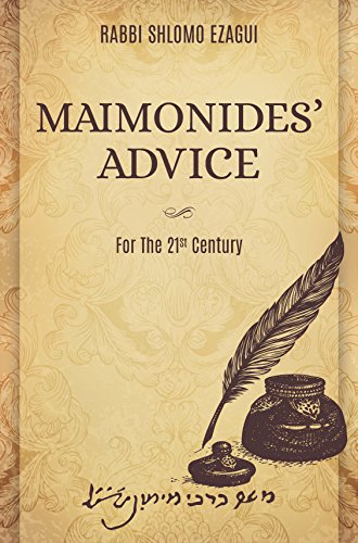 [9781946351326] Maimonides' Advice for 21st Century