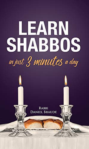 [9781988022307] Learn Shabbos in 3 Minutes a Day | Large Format