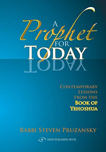 [9789652293558] A Prophet for Today: Contemporary Lessons of the Book of Yehoshua (Bible/Tanach)
