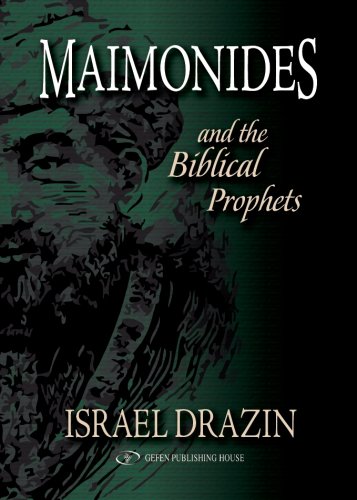 [9789652294302] Maimonides: and the Biblical Prophets