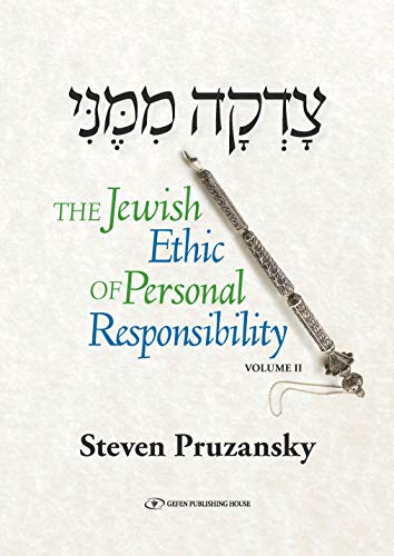 [9789652296504] The Jewish Ethic Of Personal Responsibility Volume 2: Vayikra, Bamidbar, Devarim