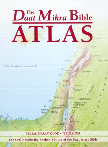 [9789657265116] The Daat Mikra Bible Atlas: A Comprehensive Guide to Biblical Geography and History