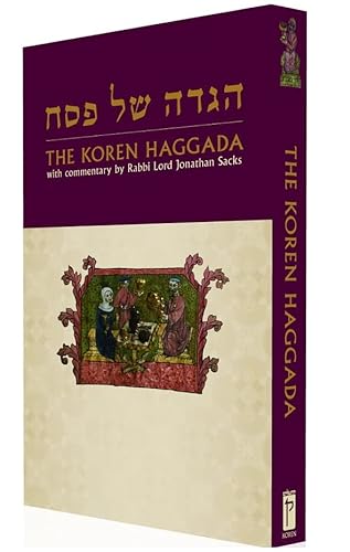 [9789653019188] The Jonathan Sacks Haggadah | Bilingual Edition | Soft Cover | Family Edition 