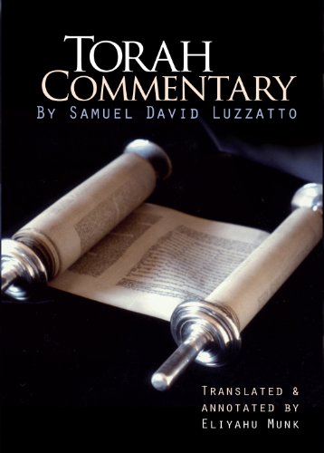[9789655240672] Shadal - Torah Commentary by Samuel David Luzzatto (4 vols.)