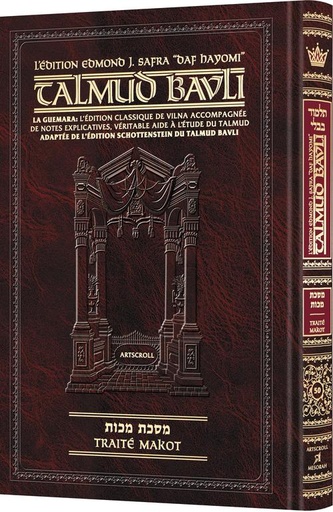 Makkot, Volume 2 | Édition française du Talmud | Grand format
