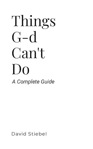 [9781680258646] Things G-d Can't Do