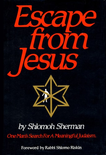 [9780915474035U1] Escape from Jesus: One Man's Search for a Meaningful Judaism | USED COPY