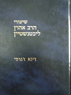 [040820251700] שיעורי הרב אהרון ליכטנשטיין - דינא דגרמי