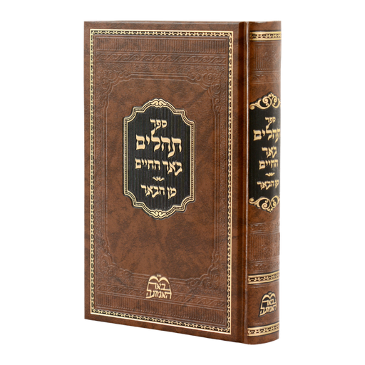 [711252] תהילים עם ביאור באר החיים | הרב בידרמן