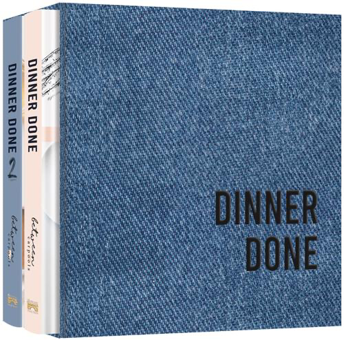 [9781422644935] SALE! Dinner Done Slipcase Set |  Between Carpools | 2 Volume Set