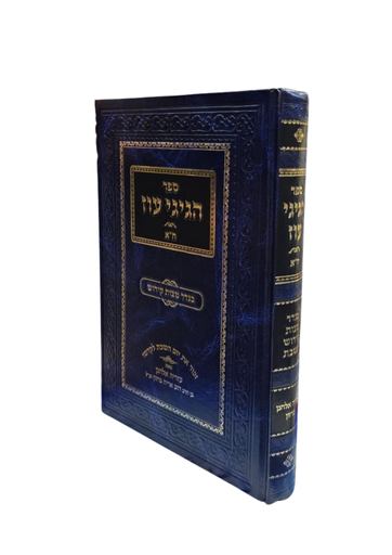 [6202020444] ספר הגיגי עוז - ביאורים וחקירות ביסוד מצוות קידוש בשבת