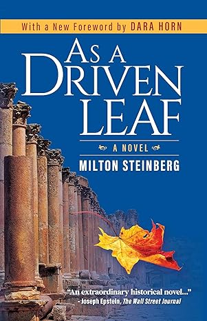 [9781681151748] As a Driven Leaf: Foreword by Dara Horn