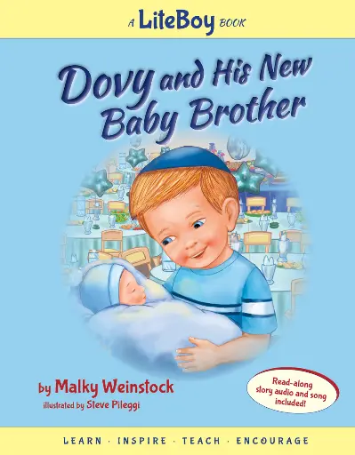 [9781607634515] Lite Boy #8 - Dovy and His New Baby Brother