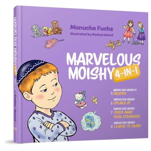 [9798888394670] Marvelous Moishy 4 in 1 (Books 5 - 8)