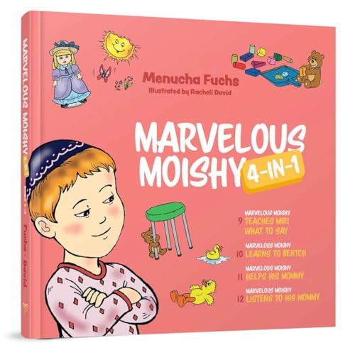 [9798888394687] Marvelous Moishy 4 in 1 (books 9-12)