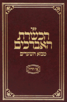 הכשרת האברכים - מבוא השערים - צו וזירוז | האדמור קלונמוס קלמיש שפירא